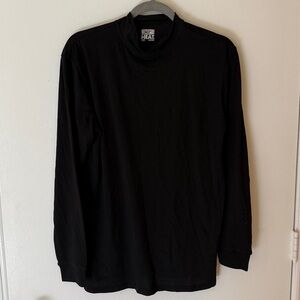 32 Degrees Black Turtleneck Top